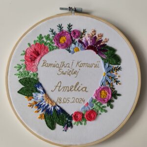 Tamborek duży - Pamiątka Pierwszej Komunii